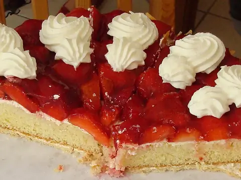 Erdbeertorte