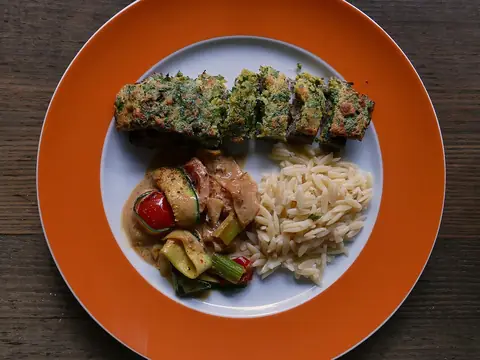Lamm mit Kräuterkruste